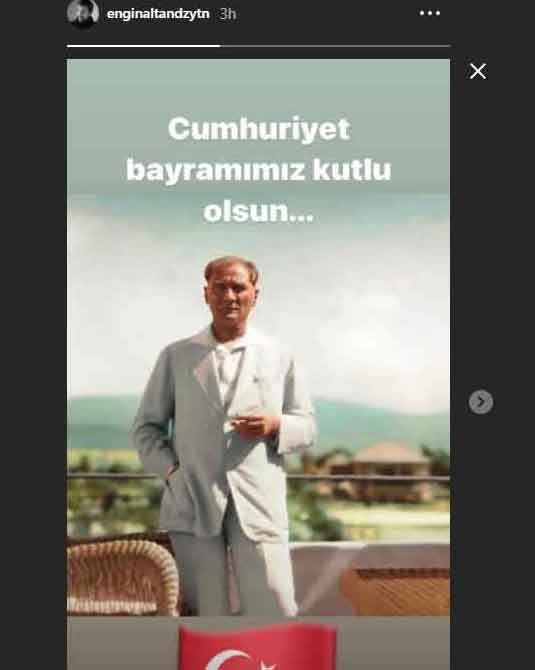 Engin Altan Duzyatan Aka Ertugrul Pays Tribute To Kemal Ataturk