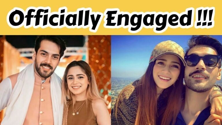 Aima Baig and Shahbaz Shigri are officially engaged!
