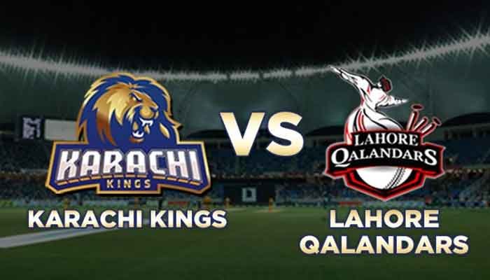 Karachi Kings VS Lahore  Qalandars Live Match, Live Score, and Predictions 