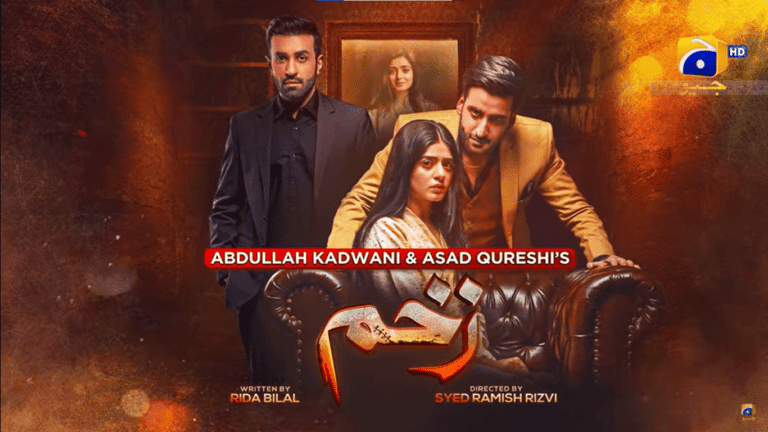 Zakham (Geo TV) Drama Cast, Timing, Release Date, Story